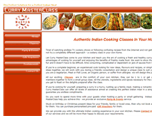 Tablet Screenshot of currymasterclass.co.uk